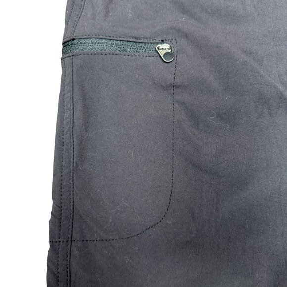 L.L BEAN Women's EUC Vista Comfort Trail Pants Dk. Gray/Black | Size 20 R - Picture 7 of 10